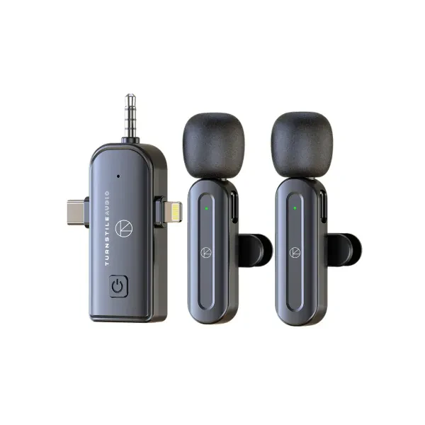 Turnstile Audio 3-In-1 Multifunctional Wireless Lavalier Microphone #TAWL-3IN1