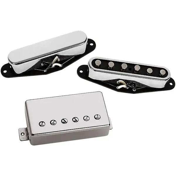 Комплект звукоснимателей для электрогитары Seymour Duncan Lari Basilio Chrome