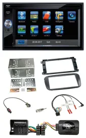 Blaupunkt SD Bluetooth 2DIN MP3 USB Lenkrad Autoradio für Ford S-Max Mondeo 07-1