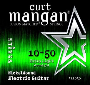 Струны для электрогитары Curt Mangan 1050 Electric Nickel Wound 10-50
