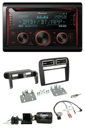 Pioneer 2DIN DAB Lenkrad Bluetooth USB CD Autoradio für Fiat Grande Punto 06-09