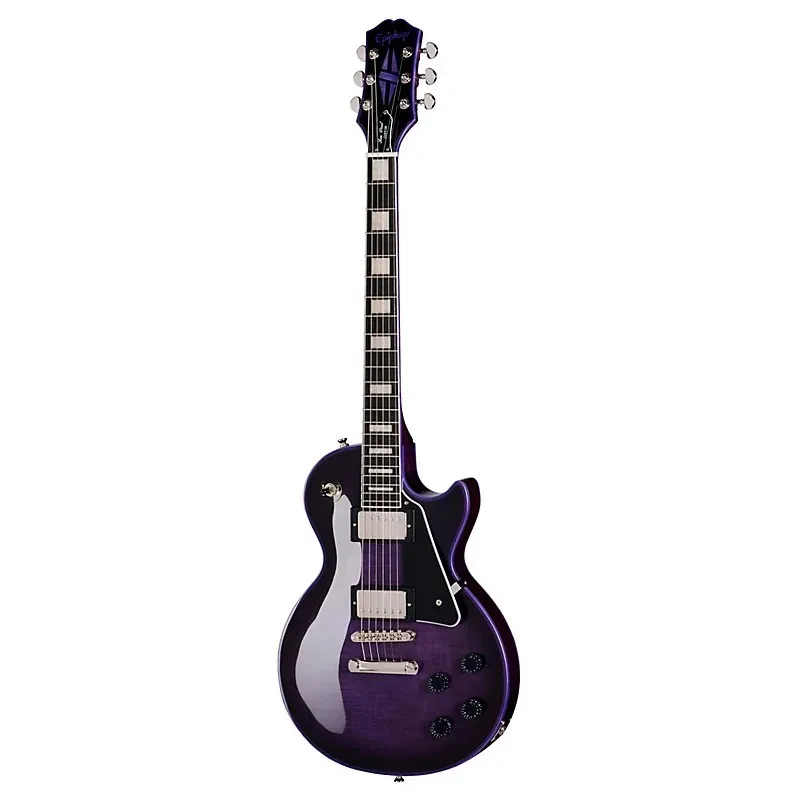 EPIPHONE Les Paul Custom Widow Purple Burst ❘ E-Gitarre ❘ ProBucker