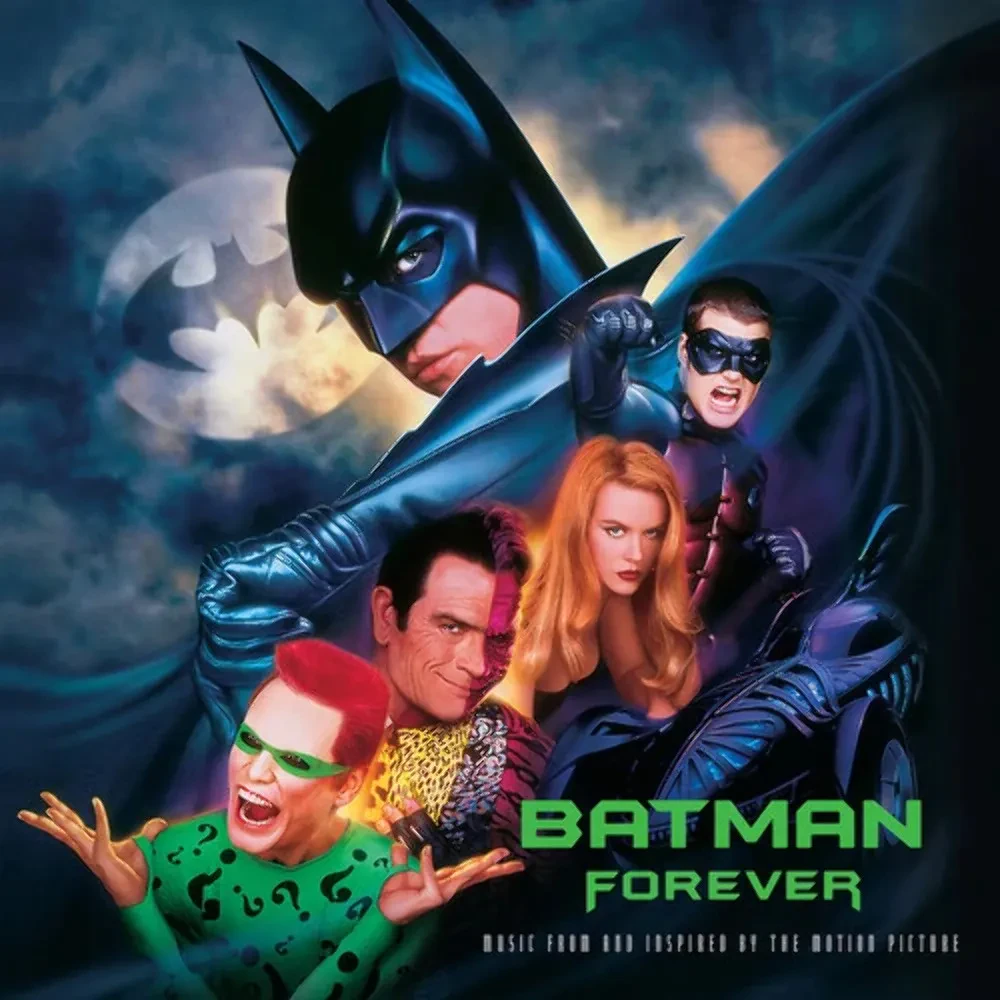 Batman Forever: Soundtrack [Blue & Silver Vinyl] NEW Sealed LP Album