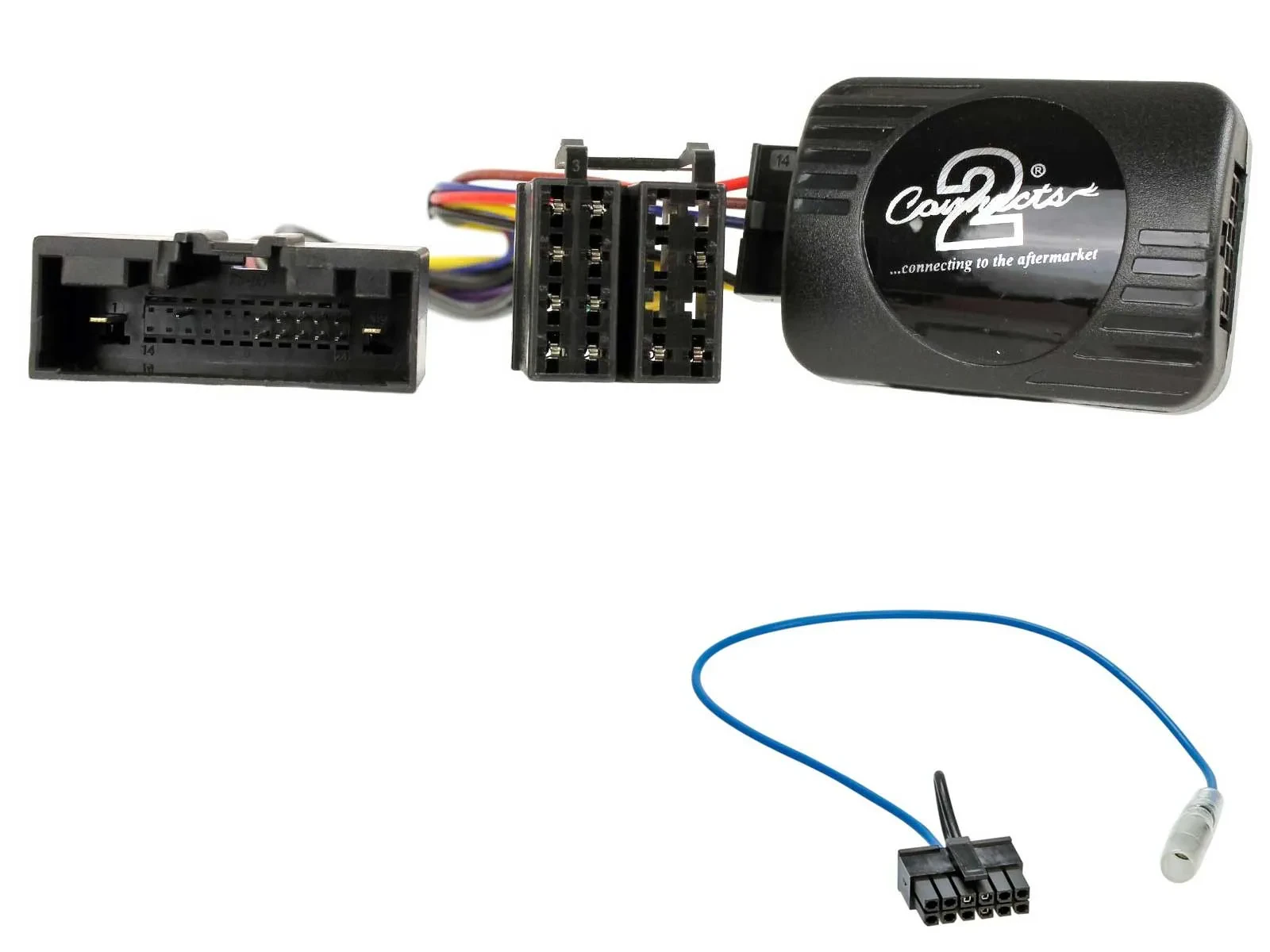 Connects2 Lenkradadapter für Ford Transit Custom ohne Display Kenwood 42-FO-715