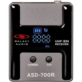 Приемник для радиосистем Galaxy Audio ASD-700R B5 550–569 MHz с наушниками EB5