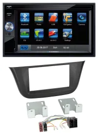 Blaupunkt SD Bluetooth 2DIN MP3 USB AUX Autoradio für Iveco Daily (ab 2014)