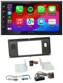 Kenwood MP3 USB DAB 2DIN Bluetooth Autoradio für Land Rover Evoque ab 2011