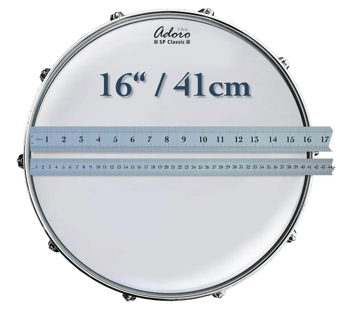 Пластик для барабана Adoro ASPC-CL-16 SP Classic Clear