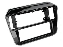 Einbaurahmen DIN Autoradio für Seat Mii Skoda Citigo VW up! 2016-2020 piano blac