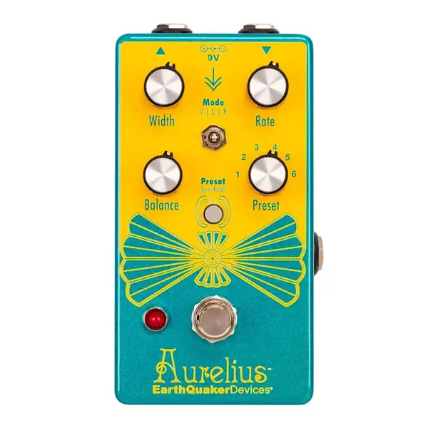 Педаль эффектов для электрогитары EarthQuaker Devices Aurelius Tri-Voice Chorus Effect Pedal