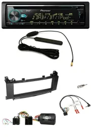 Pioneer CD MP3 Lenkrad DAB USB Autoradio für Mercedes A-Klasse B-Klasse 2005-201