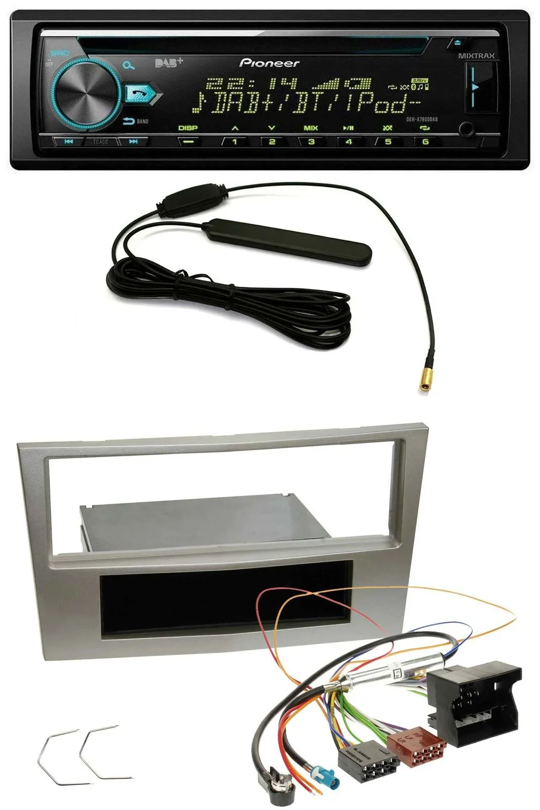 Pioneer CD MP3 AUX DAB USB Autoradio für Opel Zafira B Astra H Corsa D ab 2005 s