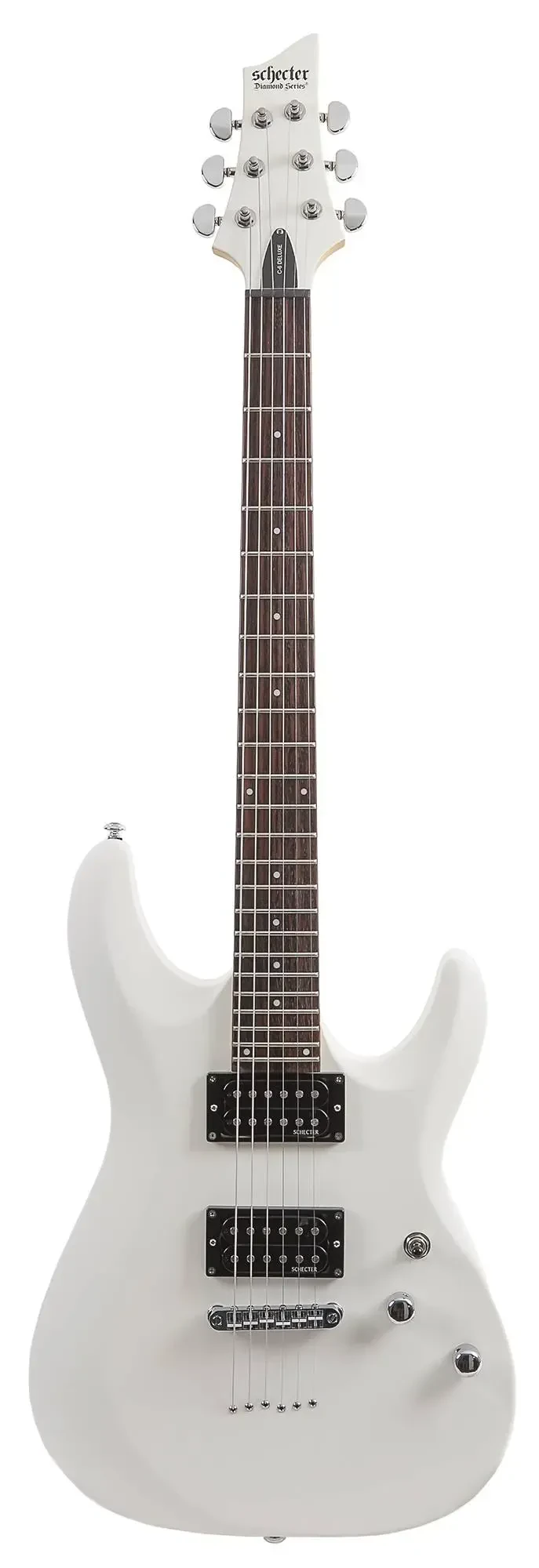Электрогитара Schecter C-6 Deluxe Satin White