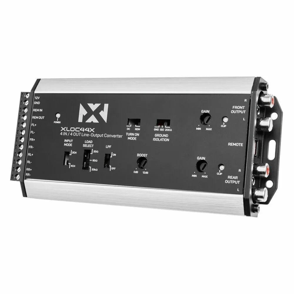 NVX XLOC44X 4-Channel 4 inputs / 4 outputs Active Line Output Converter