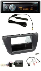 Pioneer CD USB Bluetooth DAB Lenkrad Autoradio für Suzuki SX4 (ab 2013)