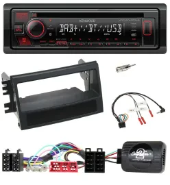Автомагнитола для Kia Soul (2009–2011) Kenwood CD, USB, Bluetooth, DAB