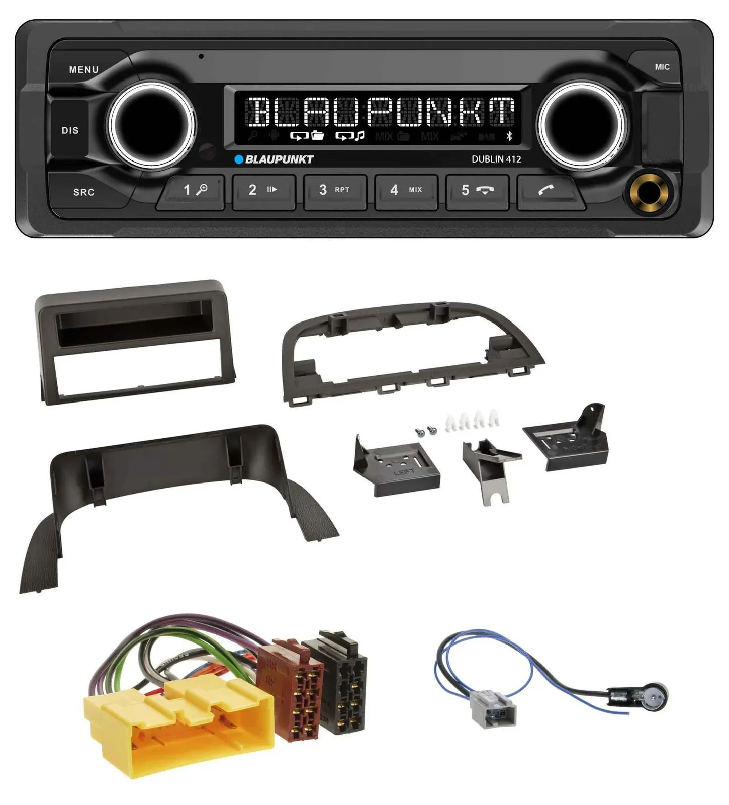 Автомагнитола для Mazda 3 (2013–2019) Blaupunkt MP3 Bluetooth USB AUX
