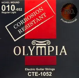 Струны для электрогитары Olympia CTE1052 Electric 10-52