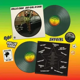 Виниловая пластинка Hollie Cook - Shy Girl in Dub! - Green [New Vinyl LP] Colored Vinyl, Green, Ltd