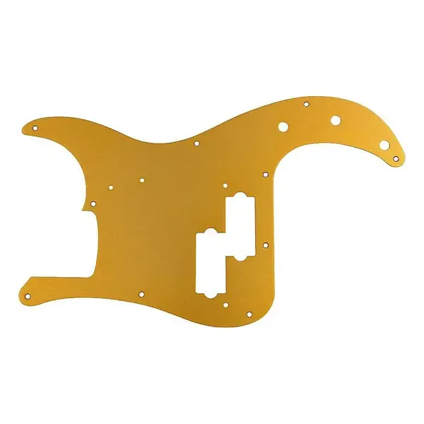 Пикгард Fender '57 Precision Bass 10 Hole Pickguard Gold Anodized