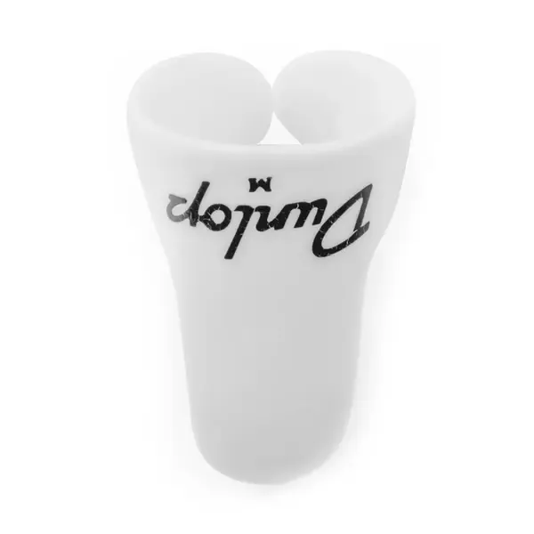 Медиаторы Dunlop White Plastic Fingerpicks Medium 9011R 12 шт.