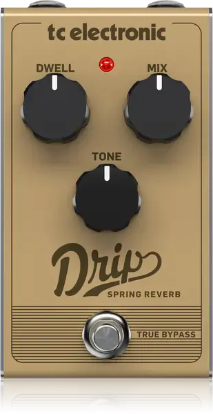 Педаль эффектов для электрогитары TC Electronic Drip Spring Reverb