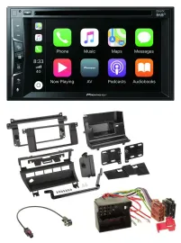 Pioneer MP3 USB DVD Bluetooth DAB 2DIN Autoradio für BMW 3er 2002-2006 5 Schalte