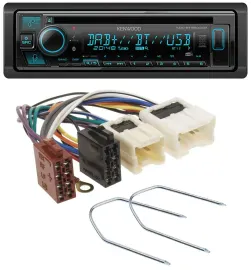 Автомагнитола Kenwood Bluetooth DAB CD/MP3 USB для Nissan Pathfinder 1996–2003 и Quest с 1993