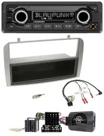 Blaupunkt Bluetooth DAB Lenkrad USB Autoradio für Alfa GT 147 07-10 silber Ablag