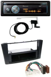 Pioneer Bluetooth DAB MP3 USB CD Autoradio für Toyota Avensis T25 (2003-2009)