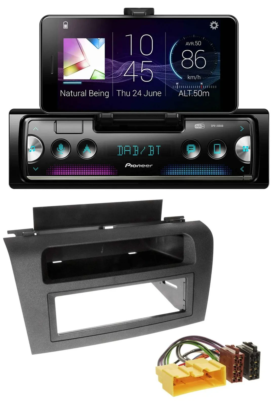 Автомагнитола для Mazda 3 (2004–2008) Pioneer USB MP3 Bluetooth DAB