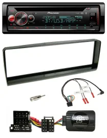 Автомагнитола для Alfa Romeo 156 (2000–2001) Pioneer DAB, CD, Bluetooth, USB черный