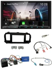 Kenwood Lenkrad 2DIN USB DAB Bluetooth Autoradio für Citroen Spacetourer Jumpy o