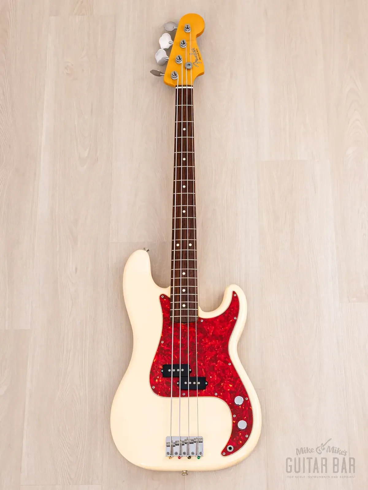 Бас-гитара Fender Precision Bass 1962 Vintage Reissue PB62-53 P Olympic White w/gigbag Japan 2002
