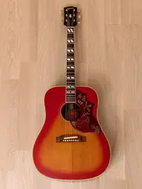 Акустическая гитара Gibson Hummingbird Dreadnought Cherry Sunburst USA 1965 w/case
