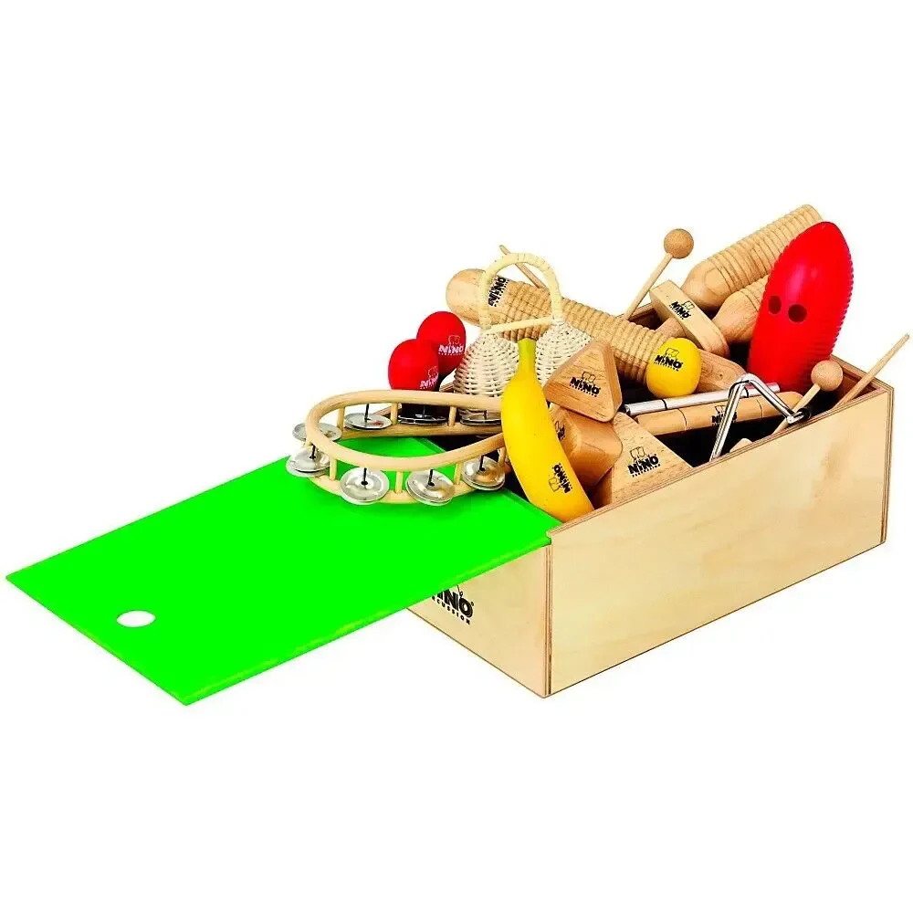 Набор перкуссии Nino 15-Piece Rhythm Assortment with Box
