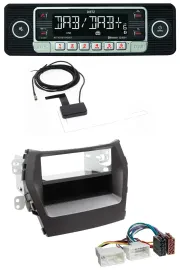 Dietz DAB Bluetooth USB MP3 Autoradio für Hyundai Santa Fe (ab 2012)