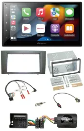 Автомагнитола для Ford Mondeo 2003–2007 Pioneer DAB, Bluetooth, 2-DIN, USB