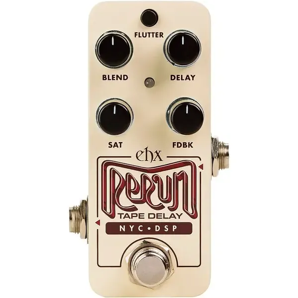 Педаль эффектов для электрогитары Electro-Harmonix Rerun Tape Delay Effects Pedal Cream