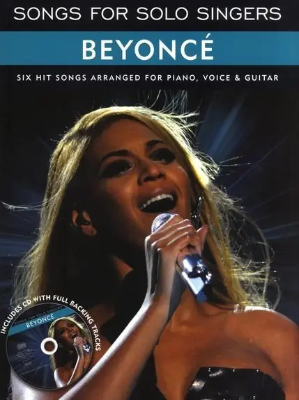 Ноты MusicSales SONGS FOR SOLO SINGERS BEYONCE PIANO VOCAL GUITAR