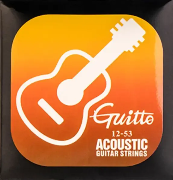 Комплект струн для акустической гитары Guitto GSA-012