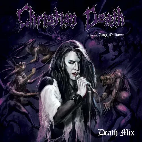 Виниловая пластинка Christian Death - Death Mix - Purple/black Splatter [New Vinyl LP] Black, Colore