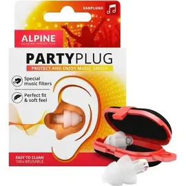 Наушники шумоподавляющие Alpine PartyPlug transparent Gehörschutz