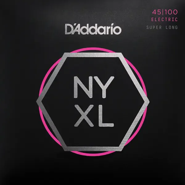 Струны для бас-гитары D'Addario NYXL45100SL Regular Light Super Long Scale 45-100