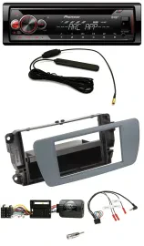 Pioneer CD USB Lenkrad DAB MP3 Autoradio für Seat Ibiza conemaragrau