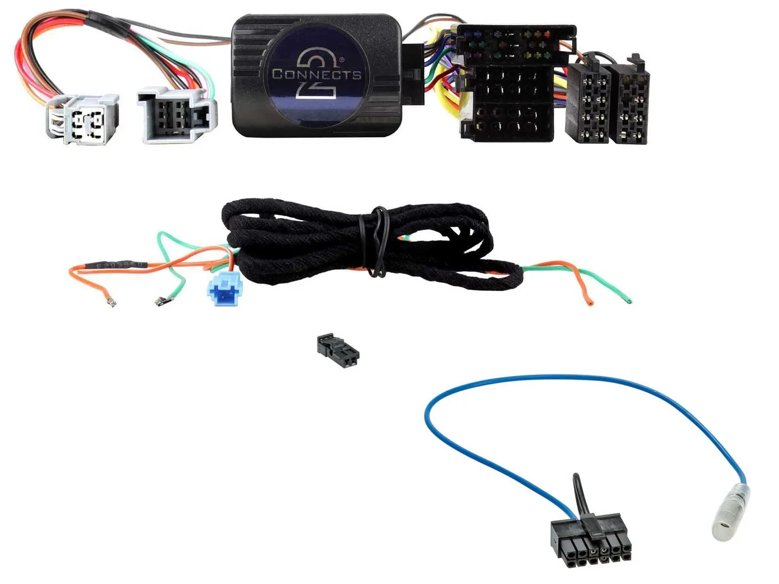 Connects2 Lenkradadapter für Fiat Ducato 8 ab 2021 ISO-Mini Kenwood