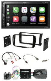 Pioneer USB Lenkrad DAB 2DIN Bluetooth Autoradio für Ford Mondeo S-Max glänzend