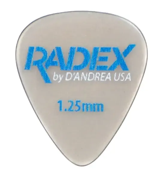 Медиаторы D'Andrea Radex RDX351 1.25, 6 штук, 1.25 мм