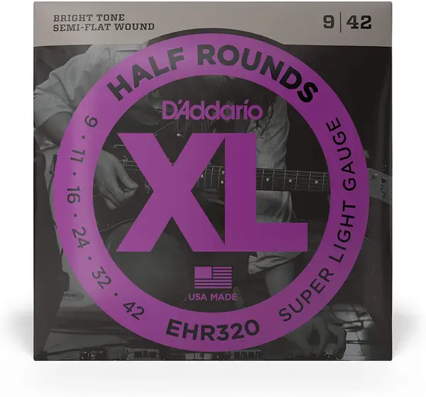 Струны для электрогитары D'Addario EHR320 XL 9-42