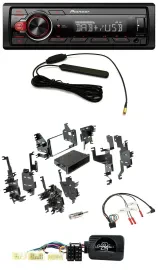 Автомагнитола для Toyota RAV4 (2001–2005) Pioneer 1DIN DAB, USB, MP3, поддержка кнопок на руле